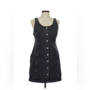 Levi's Charcoal Denim Sleeveless Mini Dress